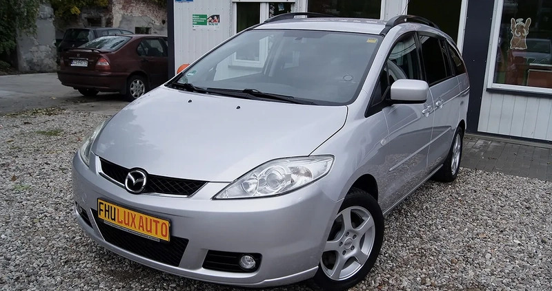 Mazda 5 cena 12500 przebieg: 159000, rok produkcji 2006 z Szczecin małe 742